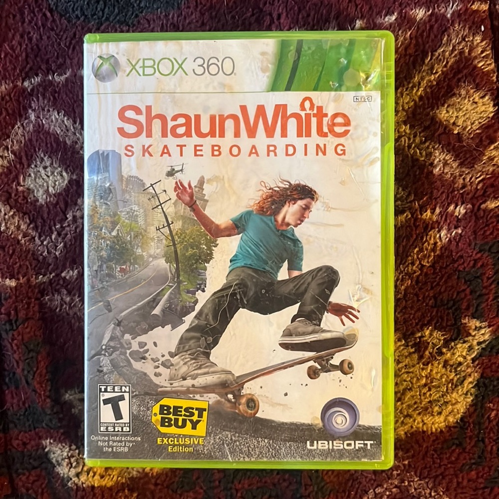 Shaun white skateboarding for Xbox 360